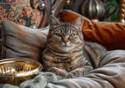 Accessoires de luxe pour chat : un confort inégalé