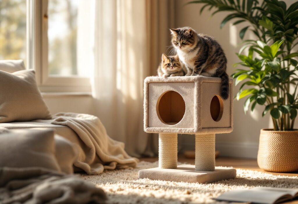 Bien choisir et commander un arbre à chat : conseils indispensables