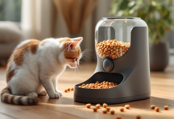 Accessoire chat : une sélection distributeur de croquette pour rendre l&rsquo;alimentation plus facile et ludique