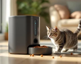 Distributeur électronique de croquettes pour chat : comment faciliter la vie de votre félin