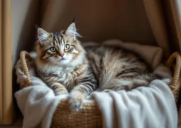 Accessoirisez votre chat avec élégance grâce à nos niches et paniers raffinés