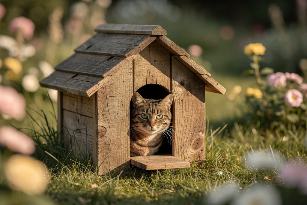 Pourquoi offrir une niche d’extérieur à son chat fait toute la différence