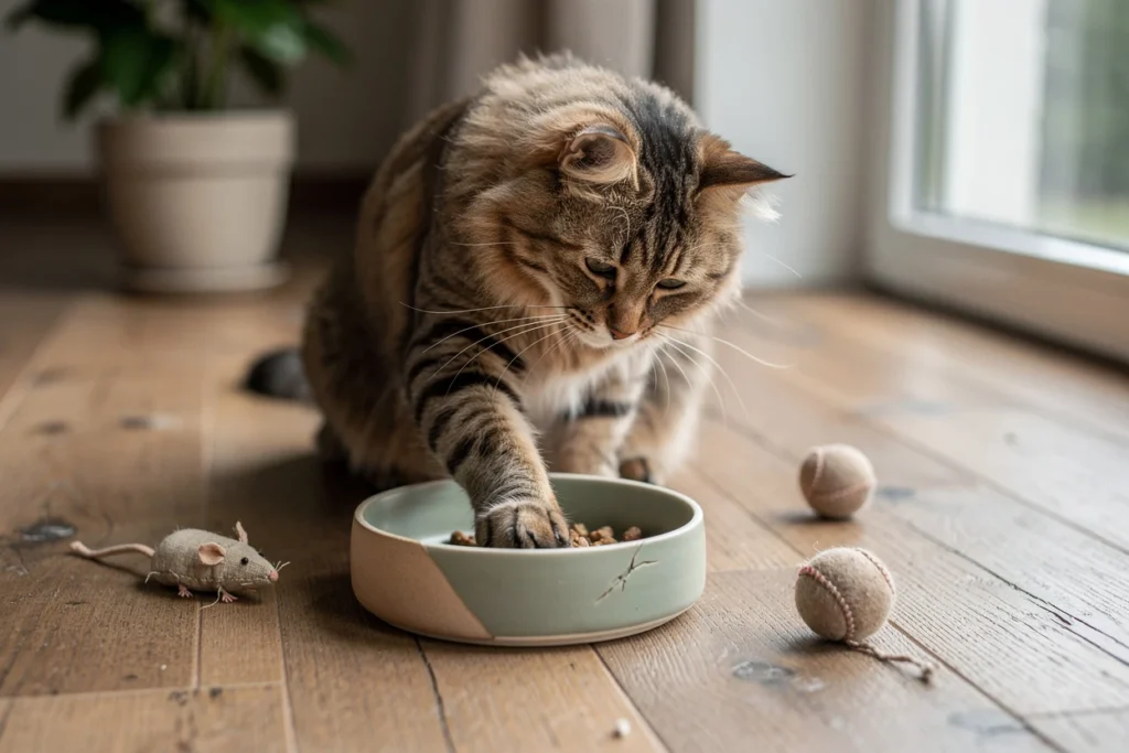 Faites plaisir à votre chat avec une gamelle adaptée et enrichissez son quotidien