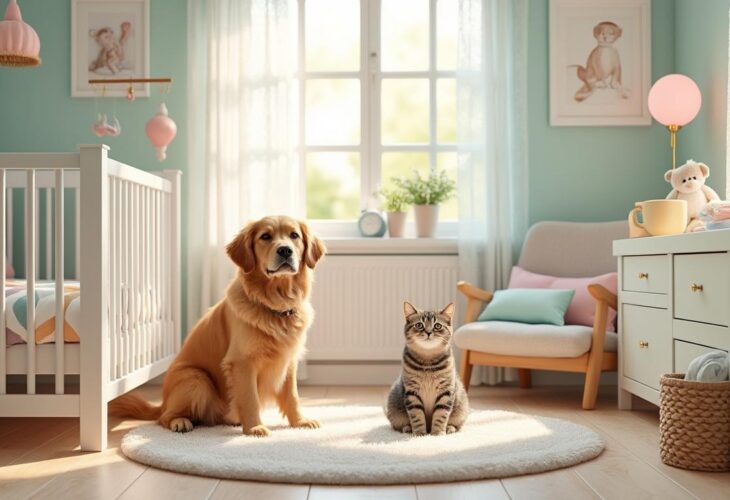Animaux et grossesse : préparer le foyer à l’arrivée de bébé