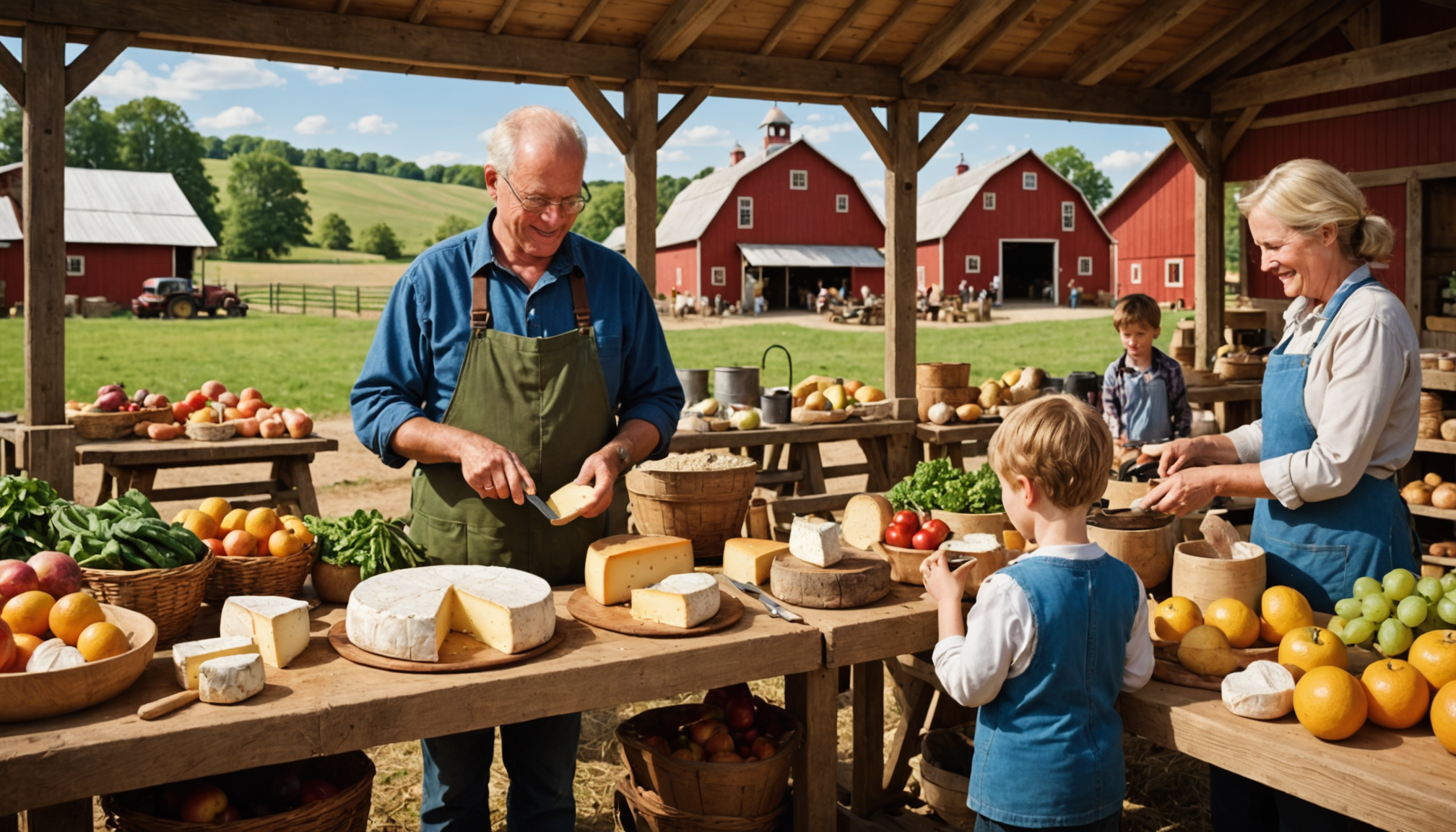 découvrez nos campagnes proches avec des fermes pédagogiques, fromageries artisanales et marchés locaux pour une immersion authentique et gourmande.