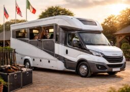 Élevage équestre : Iveco Daily aménagé transporte chevaux de polo vers compétitions internationales