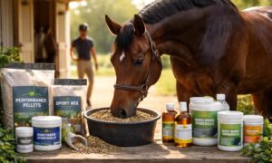 La nutrition sportive pour chevaux avec les compléments alimentaires adaptés