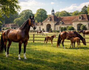 Les élevages équestres et la culture du cheval dans les haras nationaux français