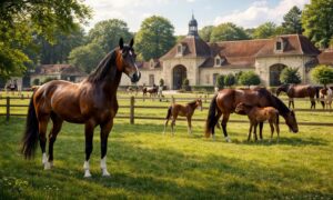 Les élevages équestres et la culture du cheval dans les haras nationaux français