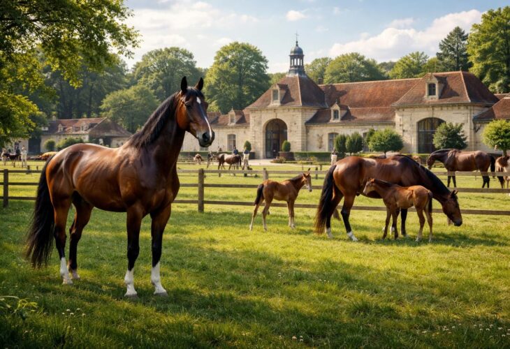 Les élevages équestres et la culture du cheval dans les haras nationaux français