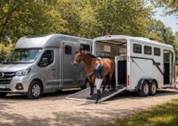 Transporter vos chevaux en toute sécurité avec vans professionnels et remorques homologuées