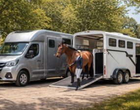 Transporter vos chevaux en toute sécurité avec vans professionnels et remorques homologuées