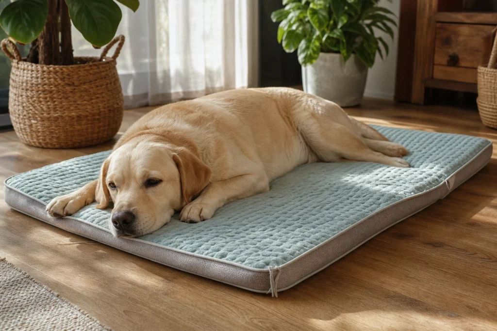 Un tapis rafraîchissant pour chien, l’allié indispensable pour un été au frais